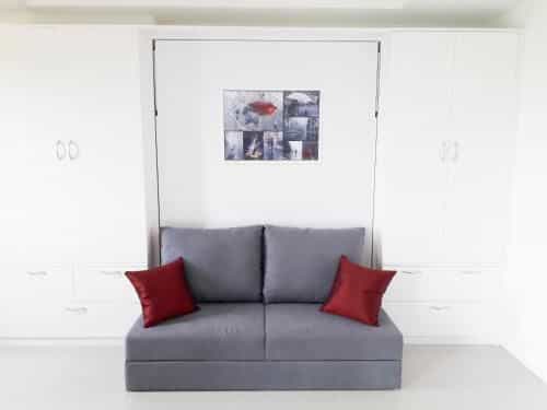 Modern studio with sea view