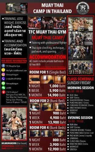 Muaythai camping TFC gym Muaythai camping TFC gym