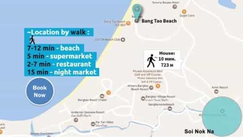 Beach line Villa Zaza