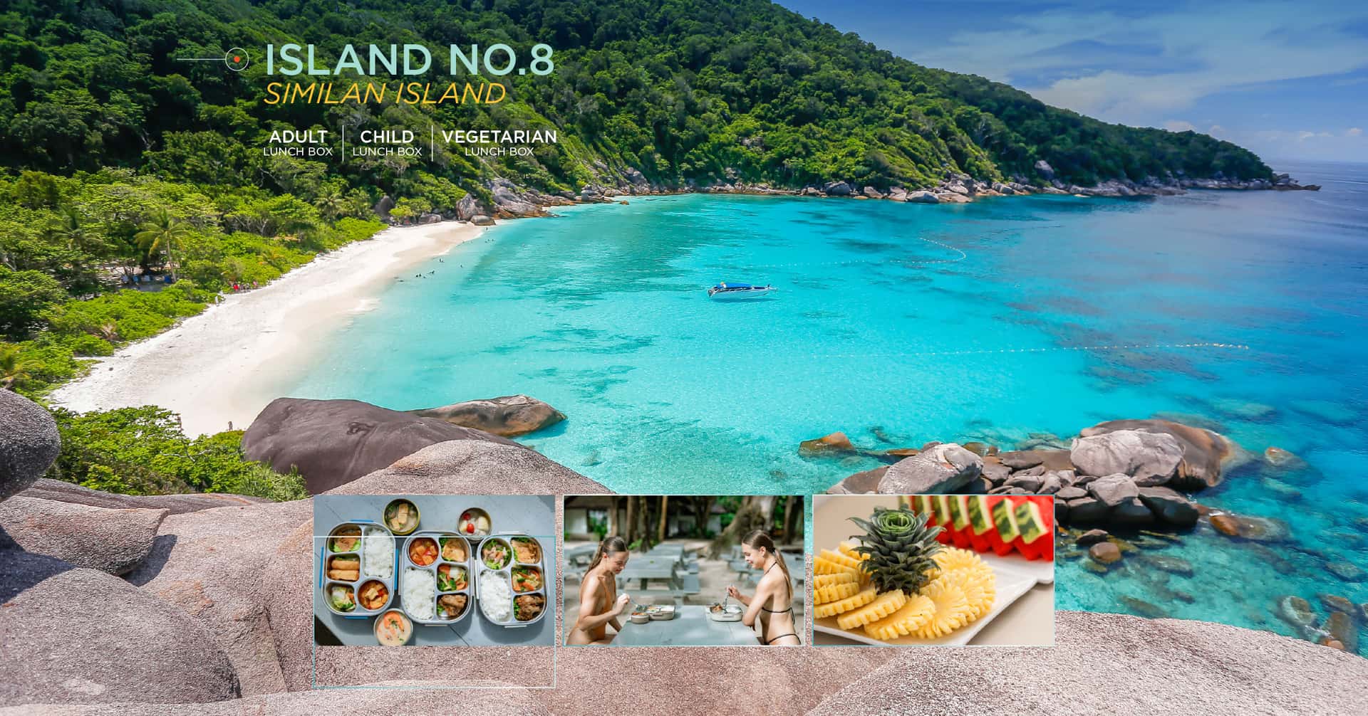 ทริปเกาะสิมิลัน 1 วัน โดยเรือคาตามารัน (ภูเก็ต) สำหรับนักท่องเที่ยวต่างชาติ ทริปเที่ยว และเดย์ทริป3