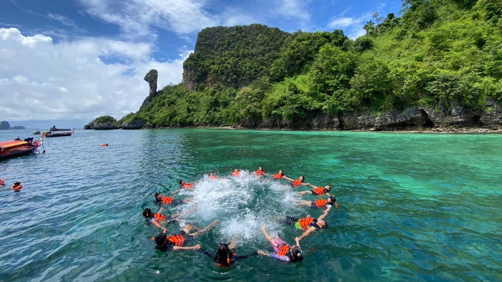 From Krabi: Krabi 4 Islands Day Tour by Speedboat Trips and Day Trips1