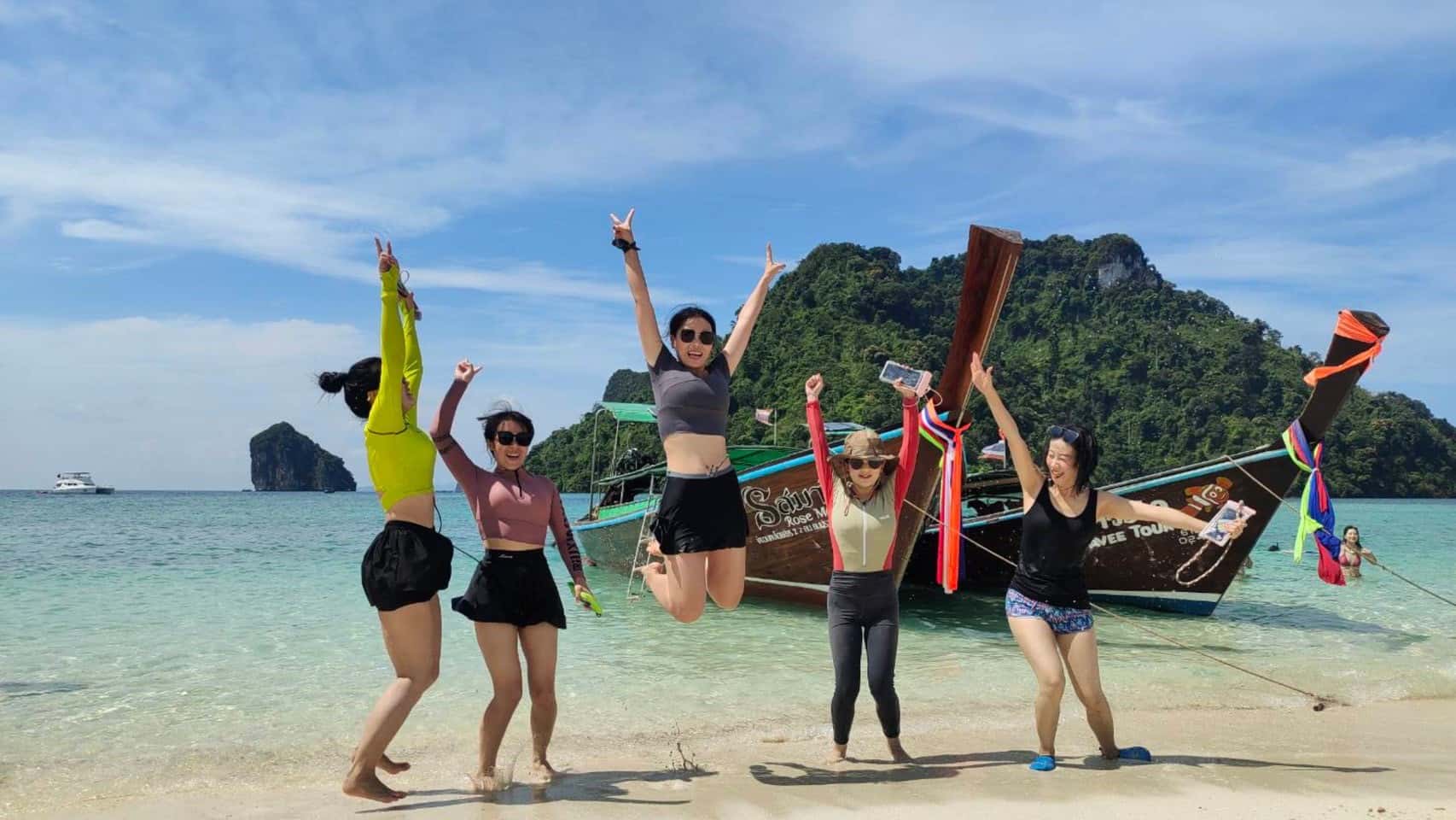 From Krabi: Krabi 4 Islands Day Tour by Speedboat Trips and Day Trips2
