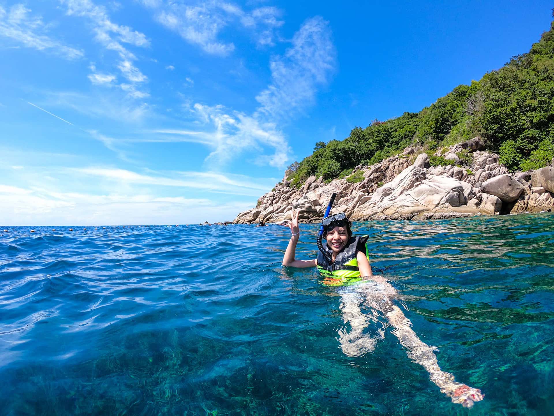 ทัวร์ดำน้ำเกาะเต่าและเกาะนางยวน โดยเรือสปีดโบ๊ท จากสมุย ทริปเที่ยว และเดย์ทริป1