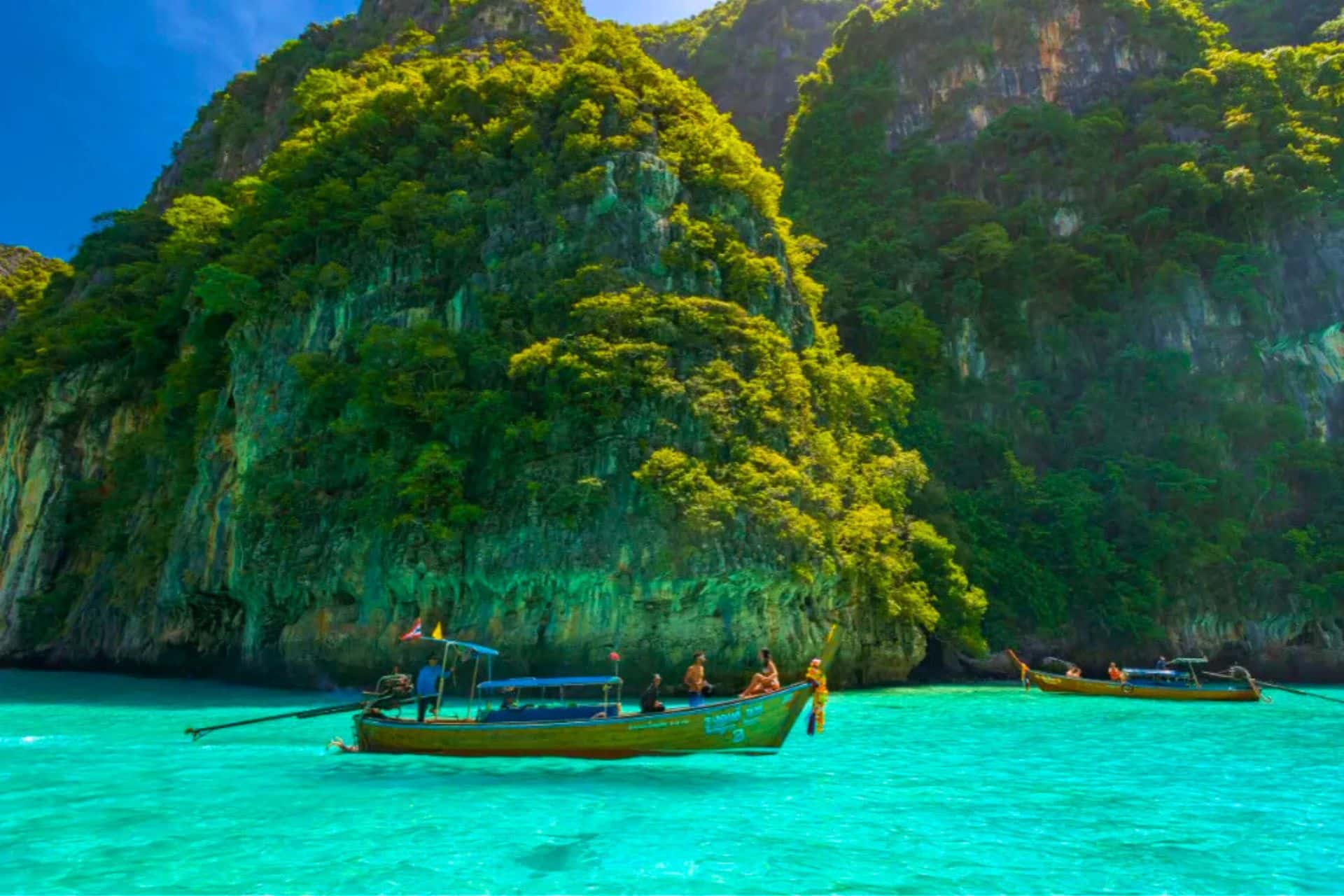 Phuket: Phi Phi & Bamboo Island Day Trip with Buffet Lunch Trips and Day Trips1