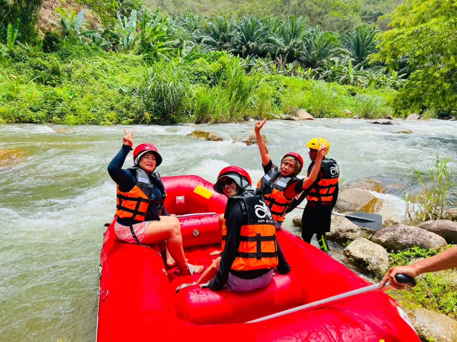 White Water Rafting and ATV 30 mins and Elephant Trekking Trips and Day Trips4