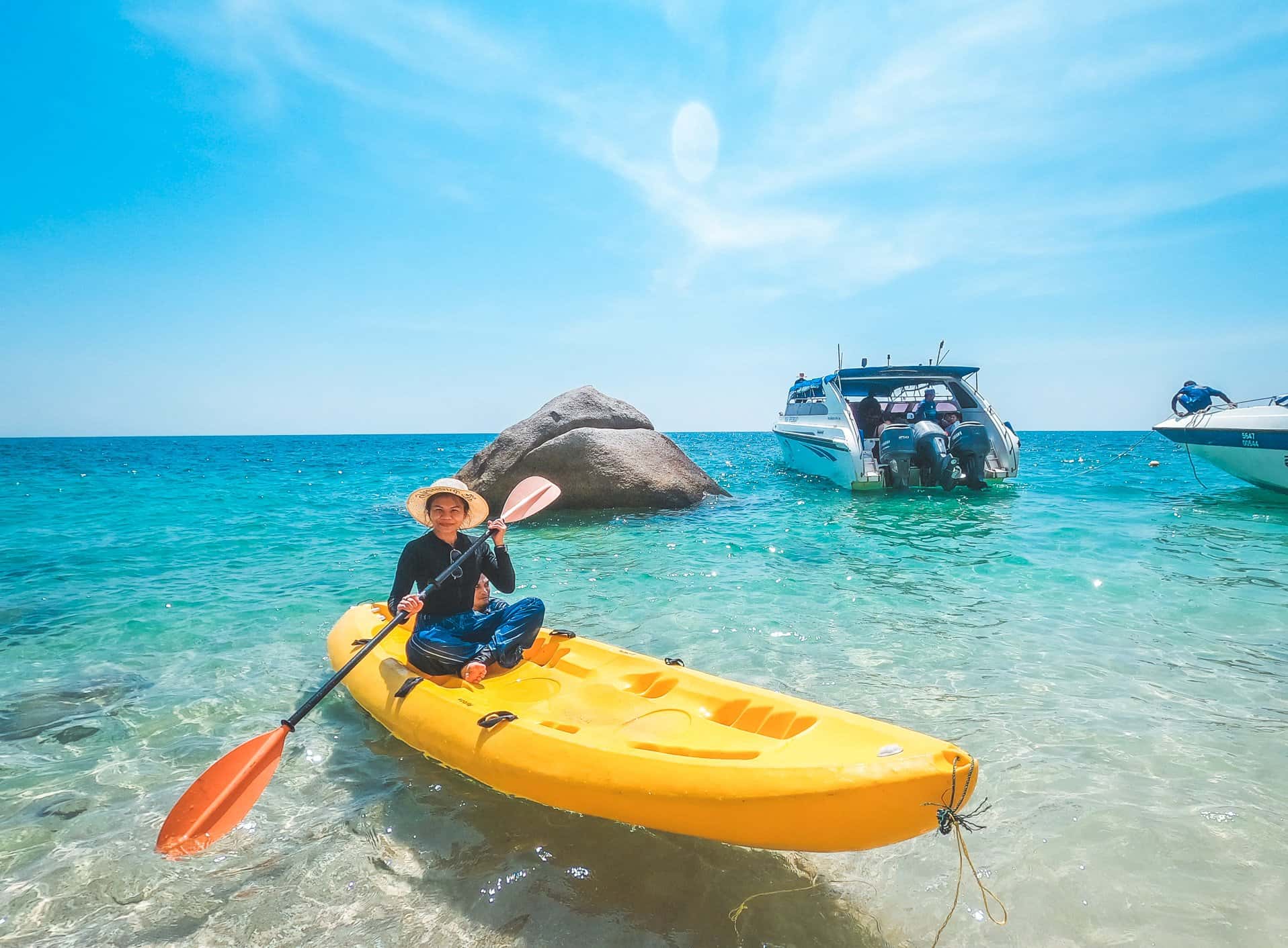 ทัวร์ดำน้ำเกาะเต่าและเกาะนางยวน โดยเรือสปีดโบ๊ท จากสมุย ทริปเที่ยว และเดย์ทริป4