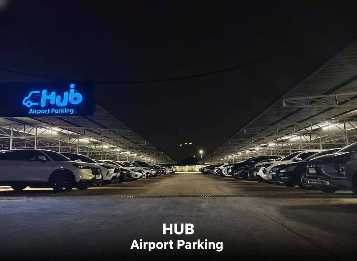 Hub Airport Parking : ที่จอดรถใกล้สนามบินสุวรรณภูมิ4