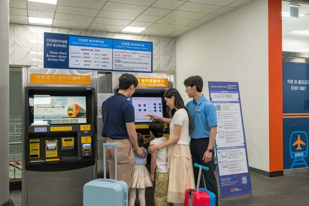 บัตรโดยสารรถไฟ AREX Incheon Airport Express แบบเที่ยวเดียว (สนามบินอินชอน ↔ สถานีโซล)4