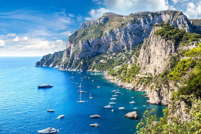 Capri private boat excursion from Naples1