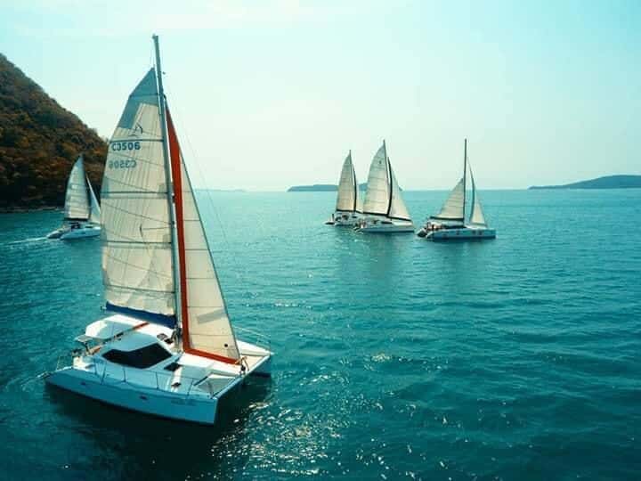 Coral Island : Half Day Afternoon&Sunset by Sailing Catamaran ทริปเที่ยว และเดย์ทริป2
