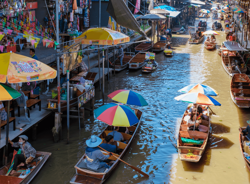 ทริปเที่ยวตลาดน้ำและตลาดร่มหุบ ที่ราชบุรี-สมุทรสงคราม (1 วัน) จอยทัวร์ ทริปเที่ยว และเดย์ทริป2