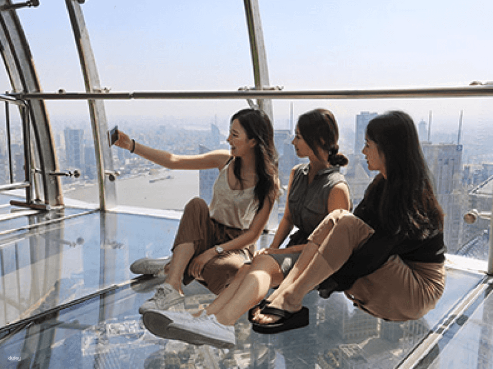 บัตรเข้าชมหอโทรทัศน์ China Shanghai Oriental Pearl2