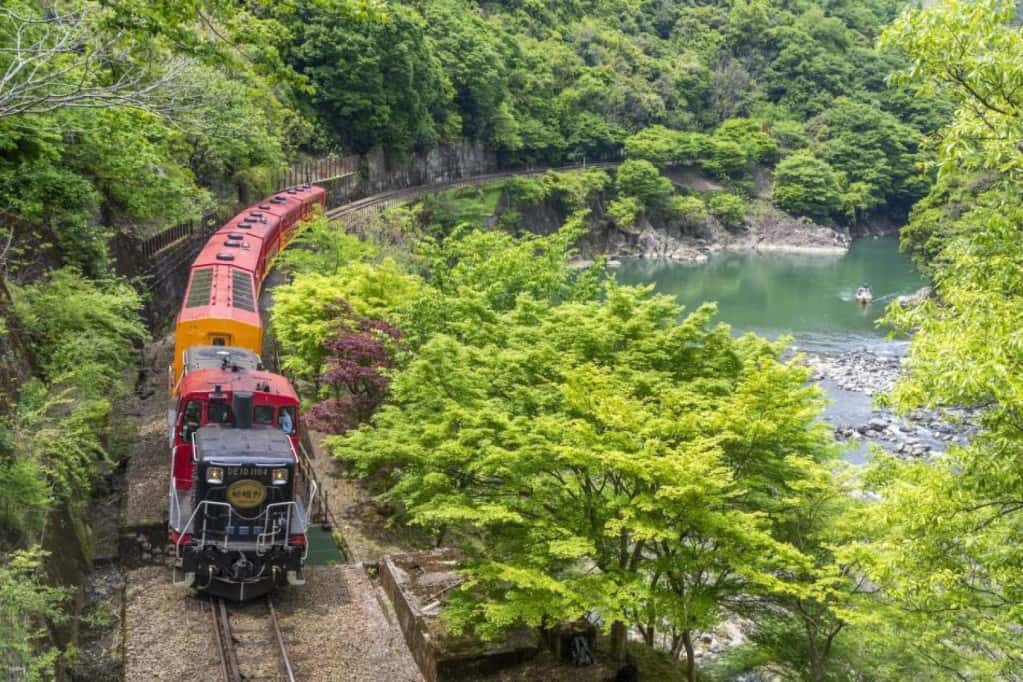 Sagano Romantic Train One-Way Ticket | Section: Saga - Kameoka3