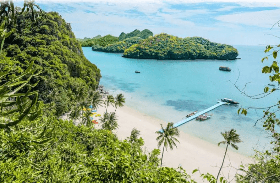 From Samui: Angthong National Marine Park by Big Boat with Lunch & Round-Trip Transfer | Thailand1