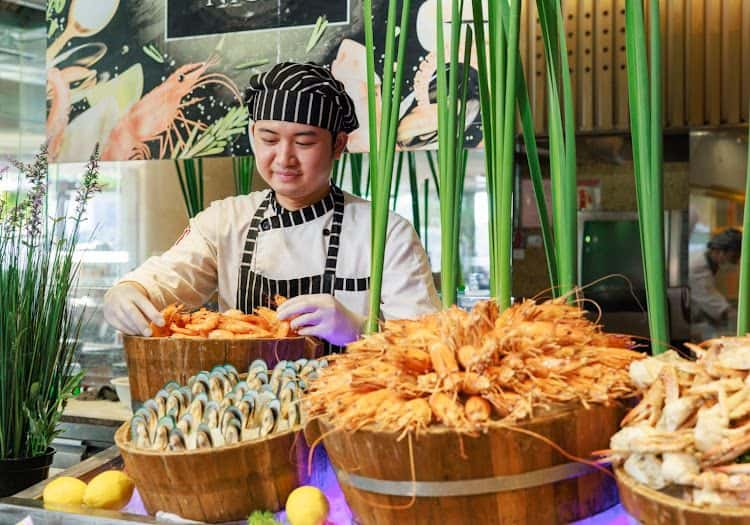 NEXT2 Café ร้านอาหารบุฟเฟ่ต์นานาชาติที่ โรงแรมแชงกรี-ลา กรุงเทพฯ2