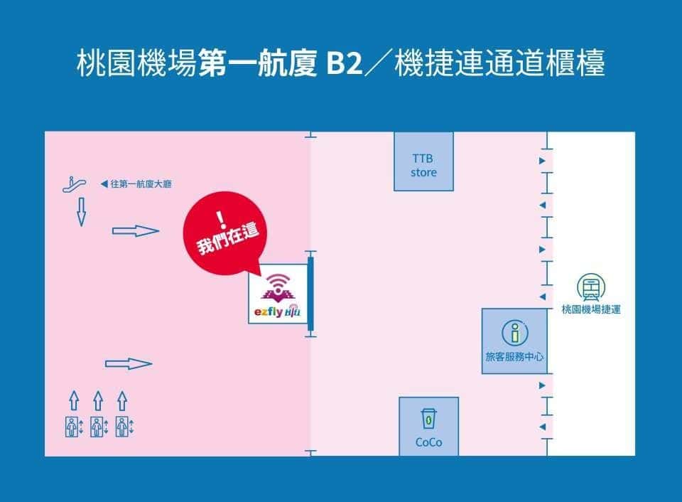 บัตร EasyCard ใช้เดินทางขนส่งสาธารณะในไต้หวัน (แบบเติมเงิน) & ซิมการ์ด 4G ไม่จำกัดดาต้า | รับบัตรได้ที่สนามบินเถาหยวน (TPE) ไต้หวัน3