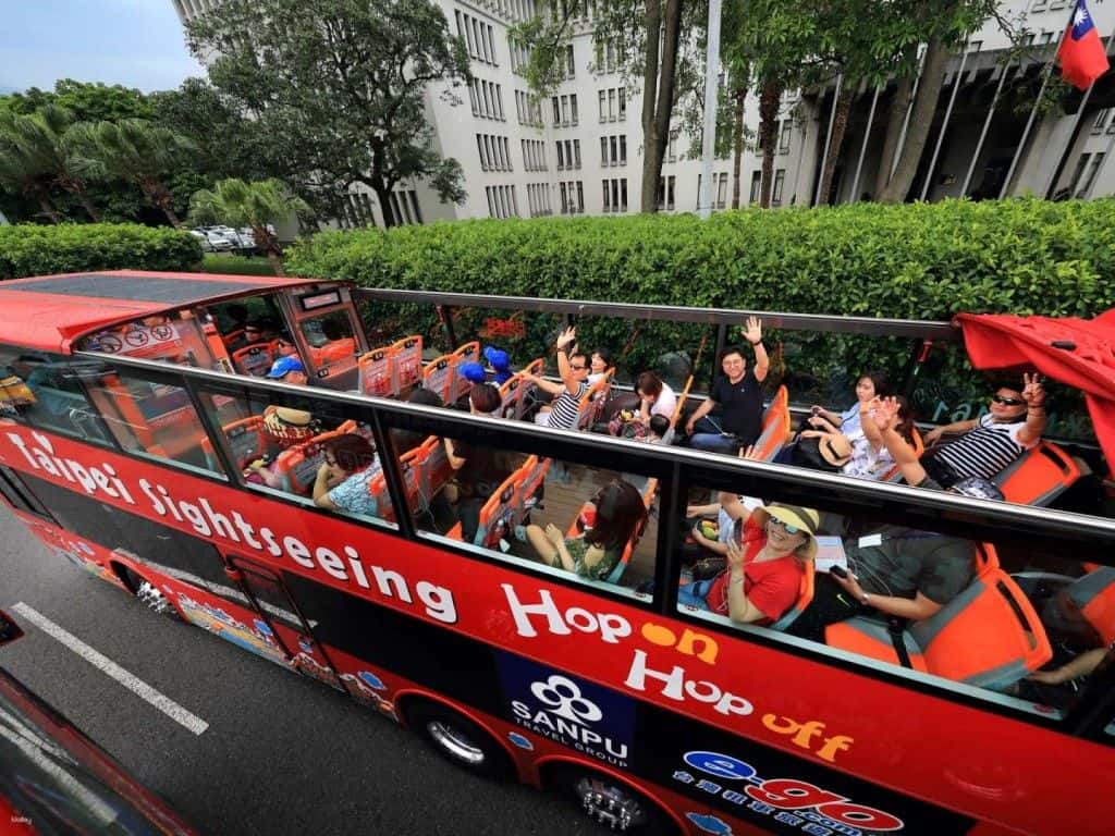 Taipei Double-Decker bus tour | 4, 9, 24 Hour Tickets1