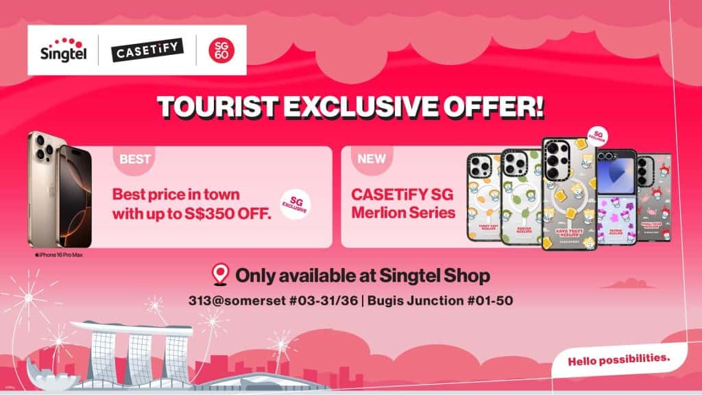 ซิมสิงคโปร์ 5G/4G ที่ดีที่สุดจาก Singtel | พร้อมตัวเลือกบัตร EZ-Link 2-in-1 | รับซิมได้ที่สนามบิน/ในเมือง | สิงคโปร์1