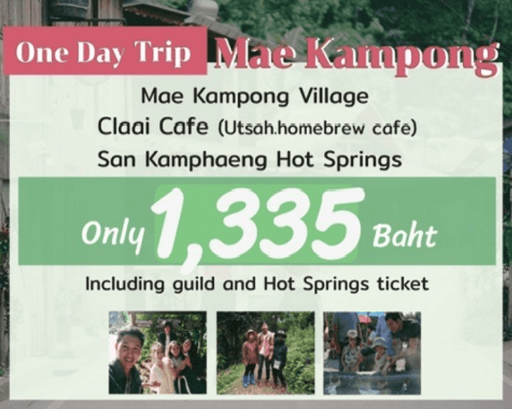 Hot Springs Van Transport Chiangmai Trips and Day Trips3