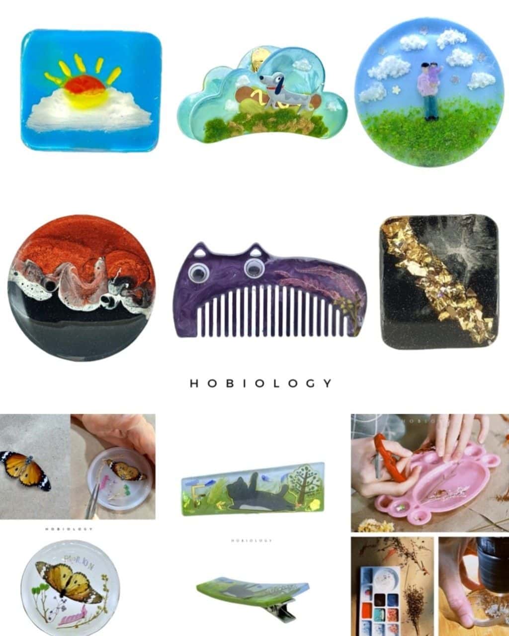 เวิร์กช็อปสร้างสรรค์งานเรซิน โดย Hobiology4