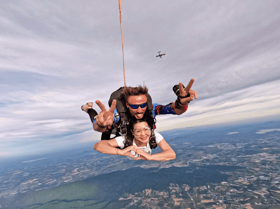 ผจญภัยกระโดดร่มแทนเดม Thai Sky Adventures พัทยา2