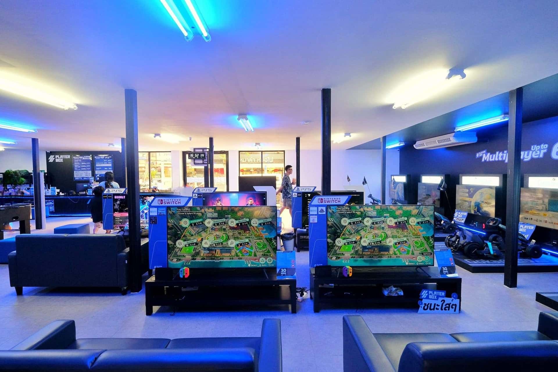 Playerbox Ultimate Game & Sport Experience ถนนบรรทัดทองกรุงเทพฯ1