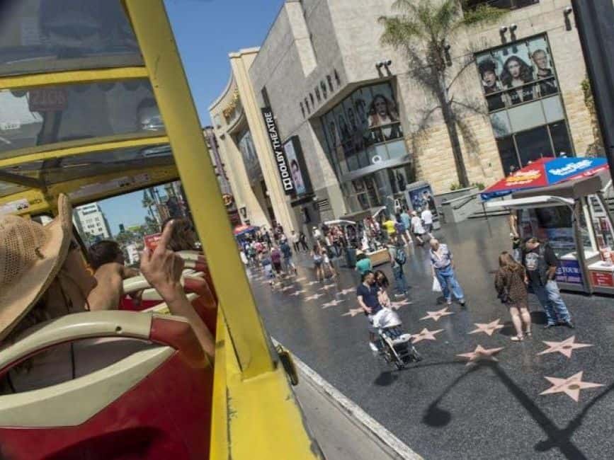 Los Angeles and Hollywood City Sightseeing hop-on hop-off bus tour3