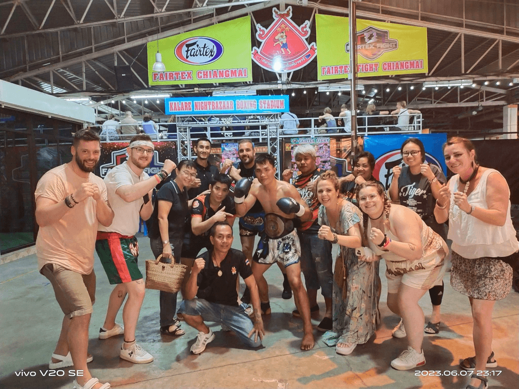 Chiang mai Kalare Night Bazaar Boxing Stadium Muay Thai Ticket3
