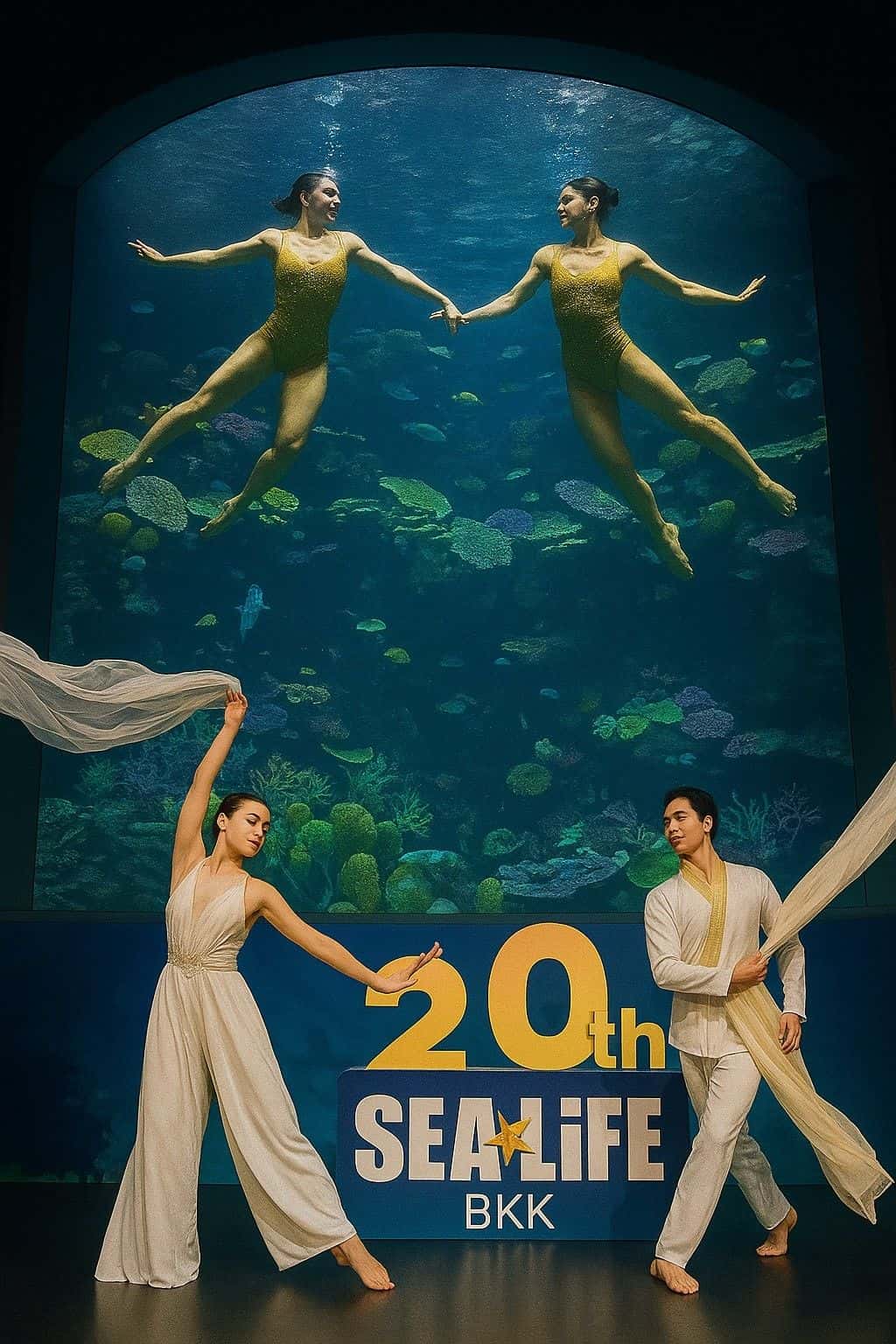 บัตรเข้า SEA LIFE Bangkok Ocean World และ Madame Tussauds Bangkok แบบไม่ต้องต่อคิว1