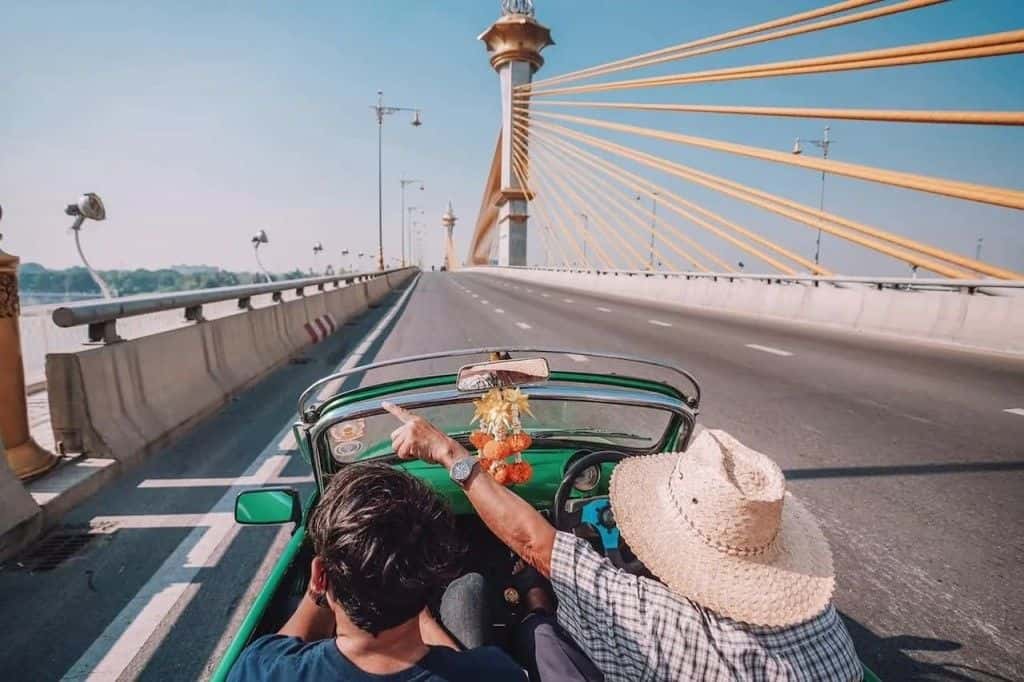 นั่งรถ Fiat ถ่ายรูปวินเทจ ย่านเมืองนนท์ (รถรับ-ส่งจากกรุงเทพฯ) ทริปเที่ยว และเดย์ทริป3