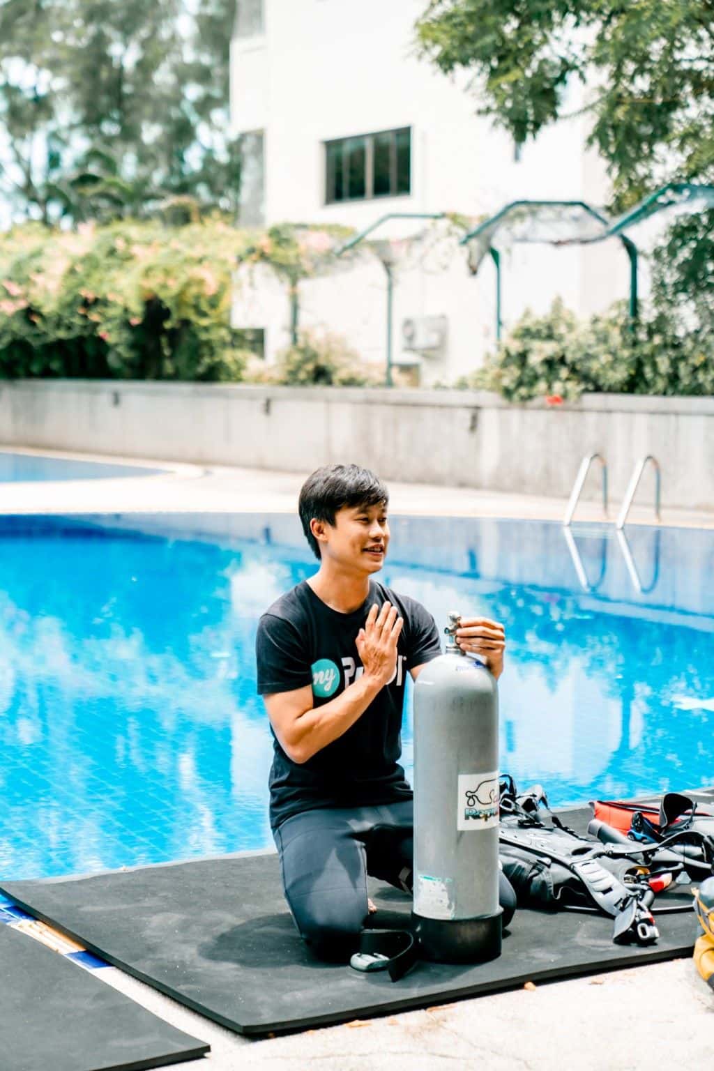 ทบทวนทักษะการดำน้ำในสระว่ายน้ำ ครึ่งวัน ทริปเที่ยว และเดย์ทริป1
