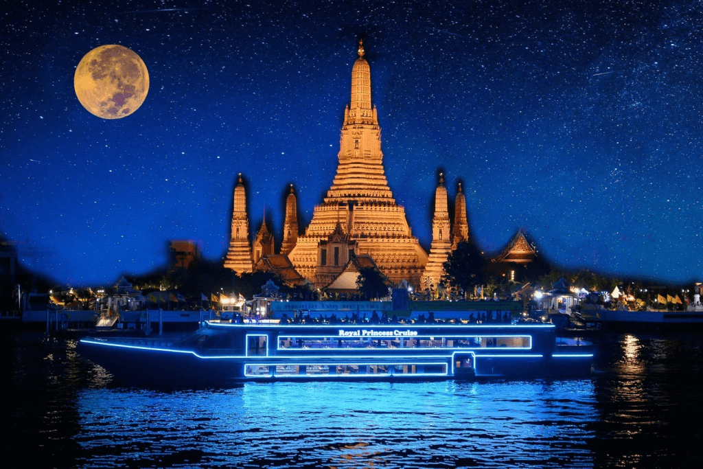 ล่องเรือประทานอาหาร ดินเนอร์ครูซ รอยัลพรินเซส กรุงเทพฯ (Royal Princess Dinner Cruise)1