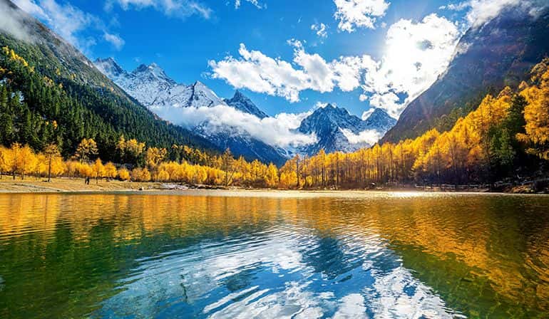 China Chengdu Bipenggou National Park Dagu Lake Beach 4Days 3Nights GOCN101001