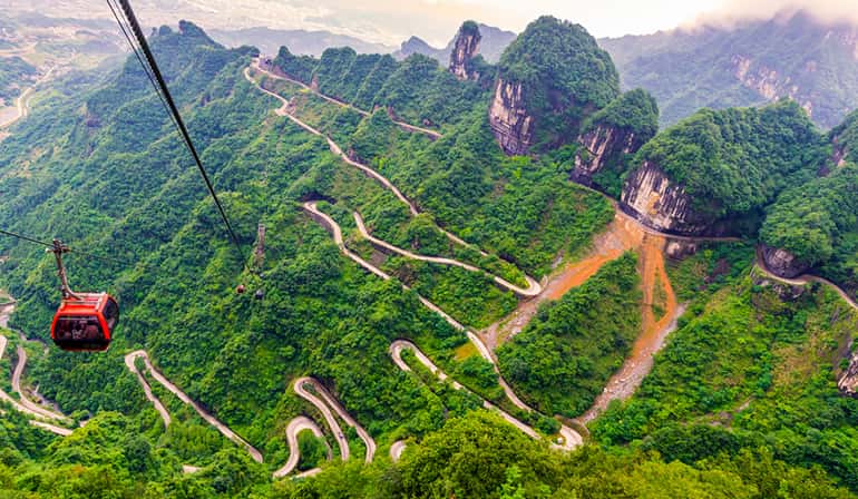 ทัวร์จีน จางเจียเจี้ย ฉางซา ฉางเต๋อ เฟิ่งหวง ฟูหรงเจิ้น เทียนเหมินซาน3