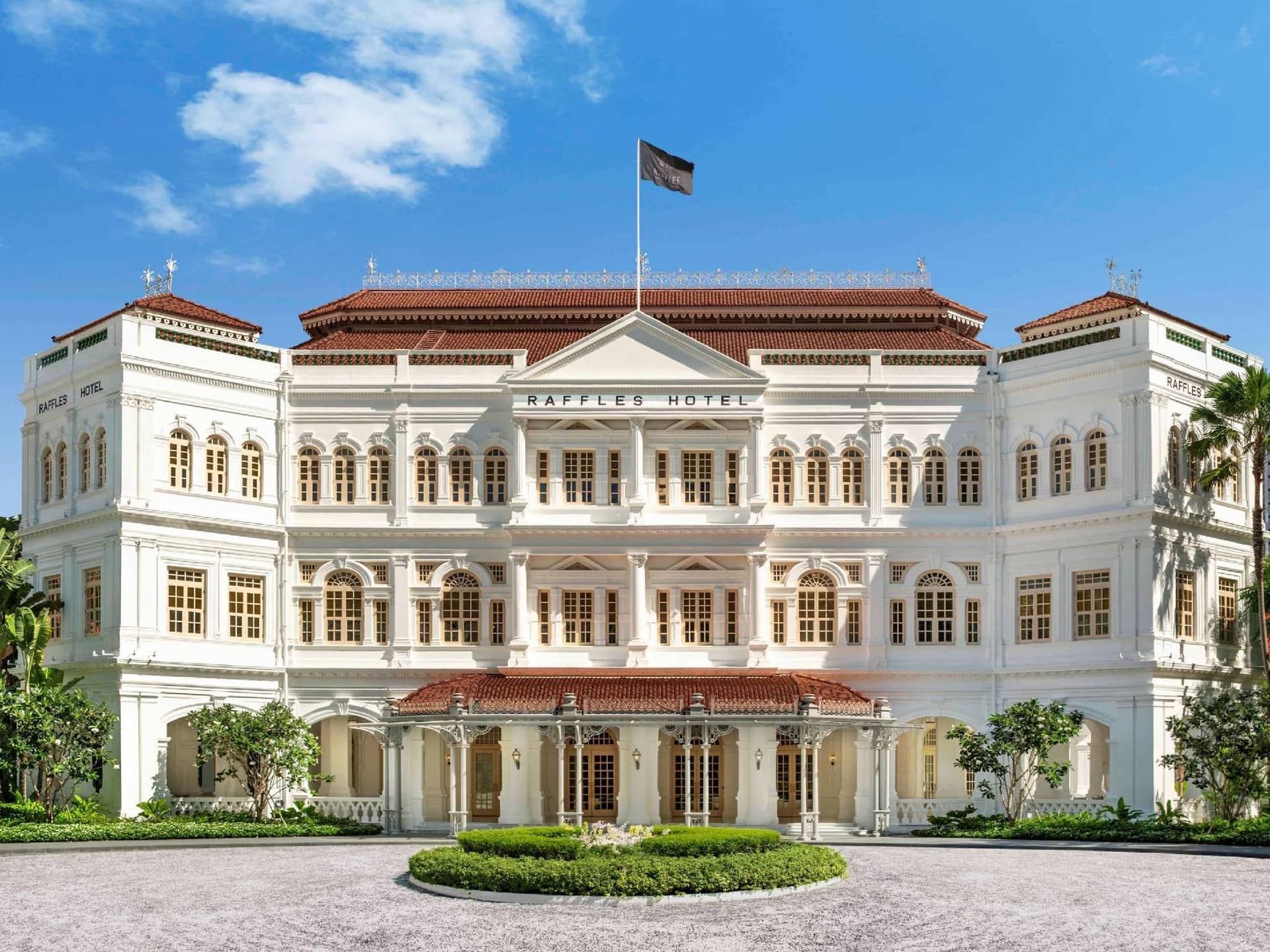 โรงแรมราฟเฟิลส์ สิงคโปร์ โรงแรมราฟเฟิลส์ สิงคโปร์