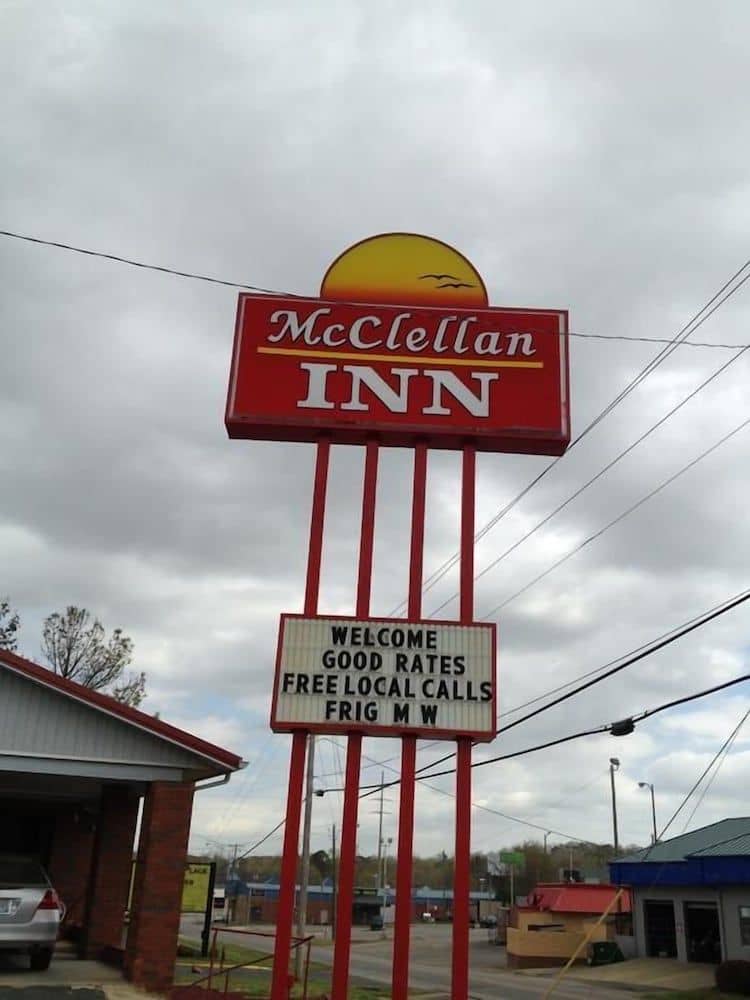 MCCLELLAN INN ANNISTON MCCLELLAN INN ANNISTON