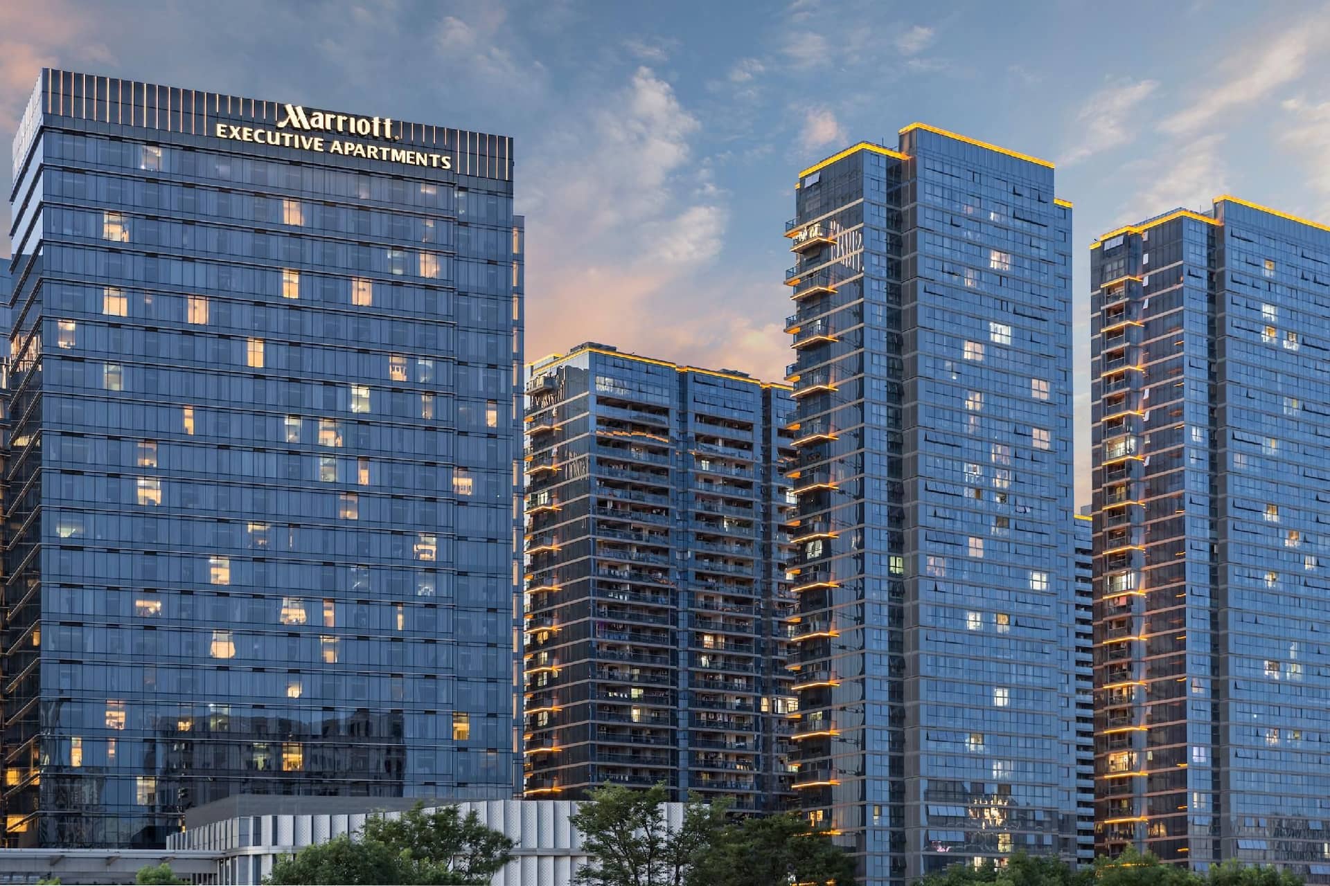 Marriott Executive Apartments Hangzhou Yuhang Marriott Executive Apartments Hangzhou Yuhang