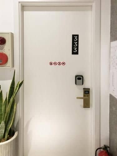 Keypad - Saki Hotel - 28 Dich Vong Hau Cau Giay