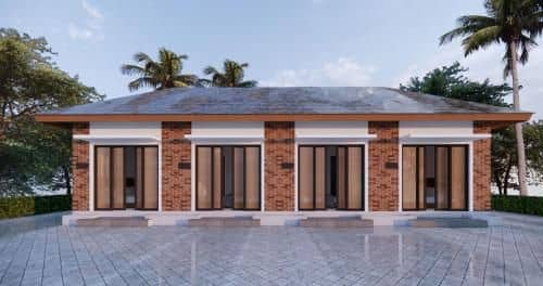 บ้านเดี่ยว 4 ห้องนอน 4 ห้องน้ำส่วนตัว ขนาด  ตร.ม. – เซมินยัก