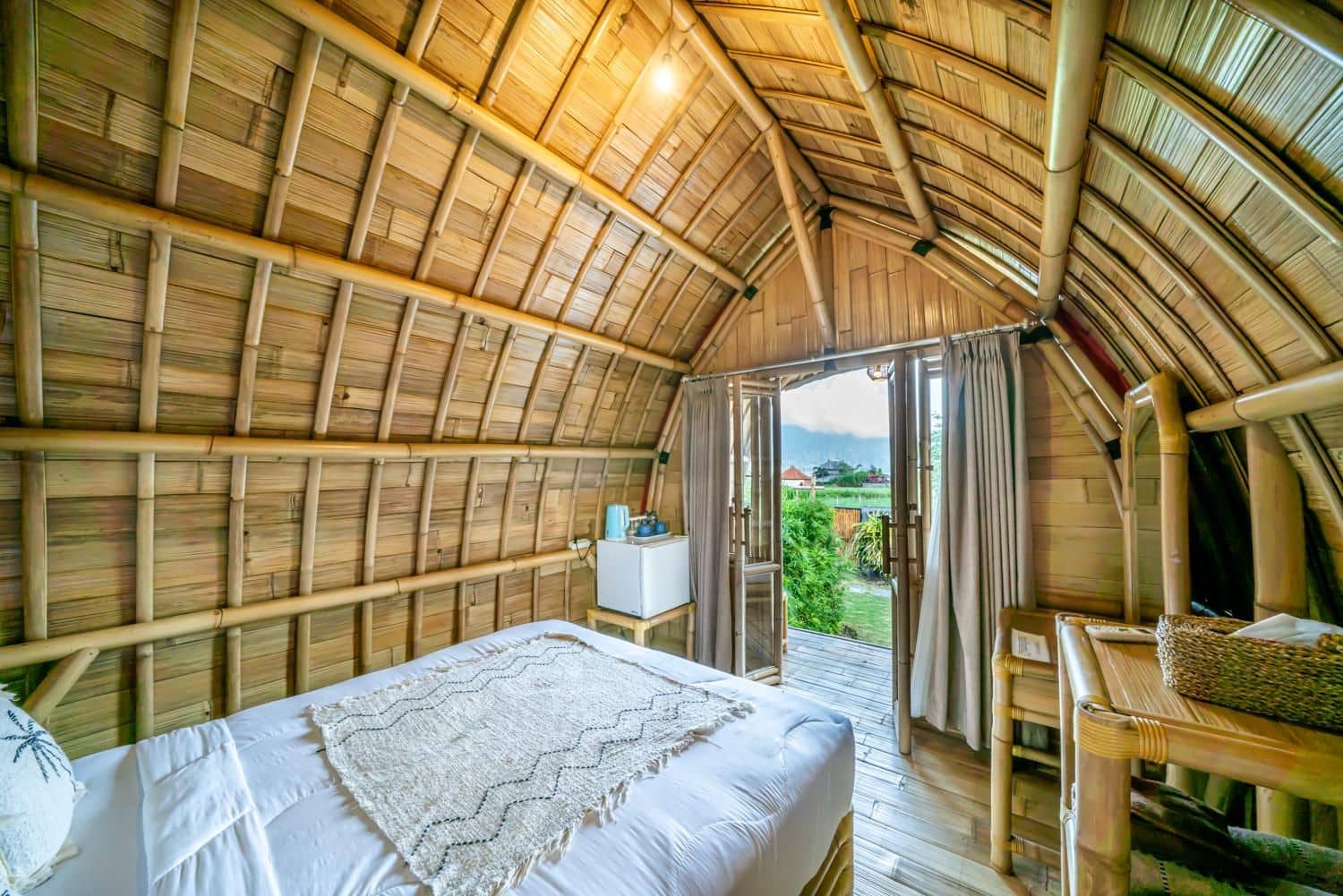 Tegal Bamboo Cottages & Private Hot Spring