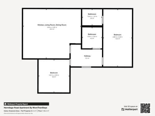 Hermitage Road Apartment By MoreThanStays