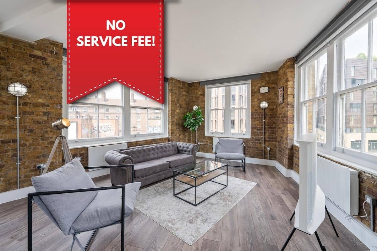 Spacious & bright oasis in Old Street