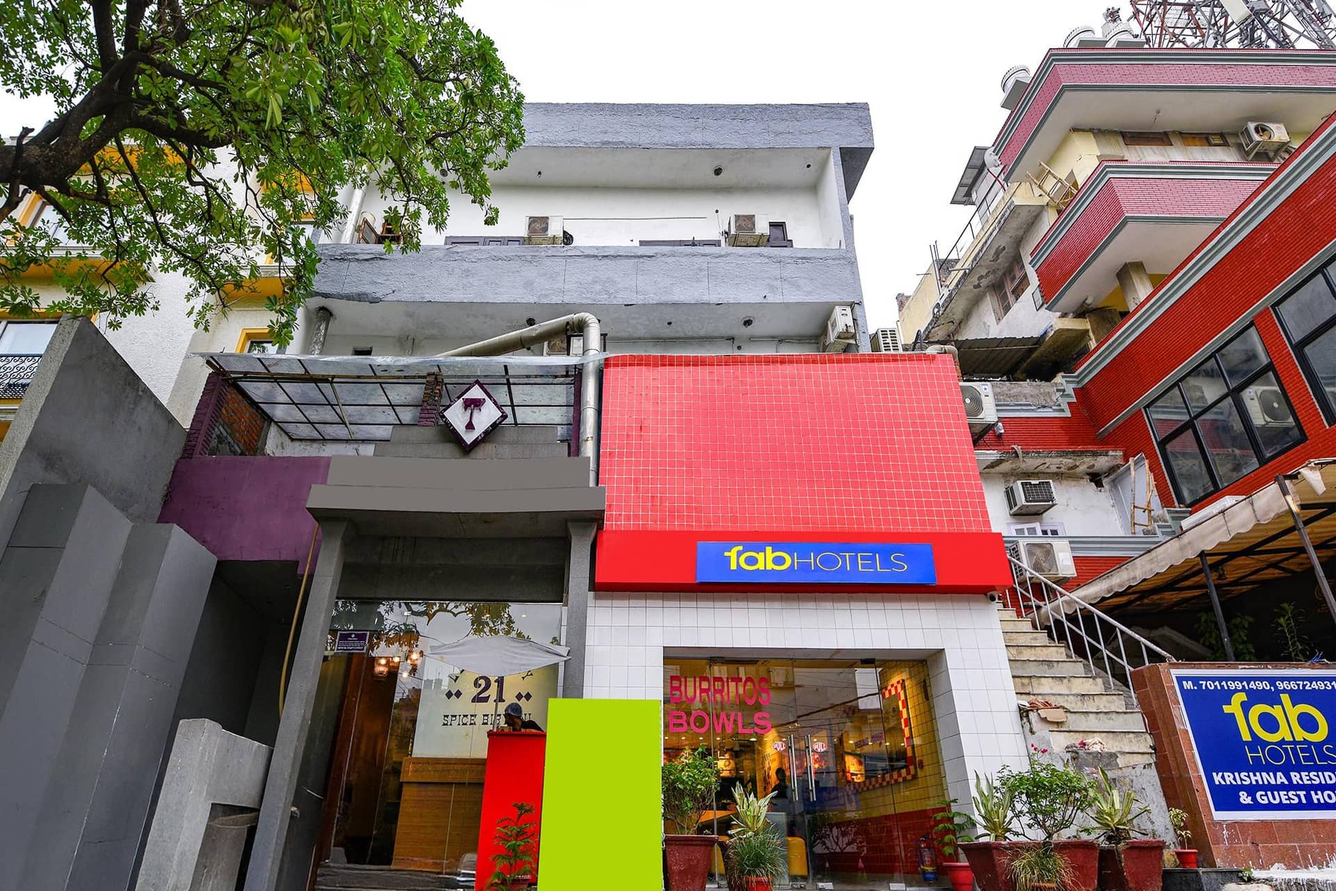 FabHotel Krishna Residency, Kailash Colony Metro Station