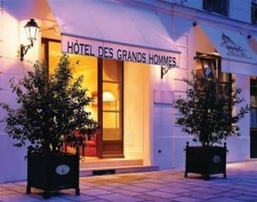 HOTEL DES GRANDS HOMMES HOTEL DES GRANDS HOMMES