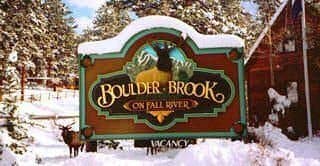 Boulder Brook on Fall River Boulder Brook on Fall River