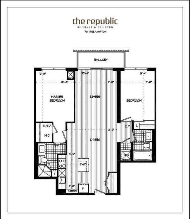 Mary-am Suites - Republic on Roehampton Avenue - Furnished Apartment