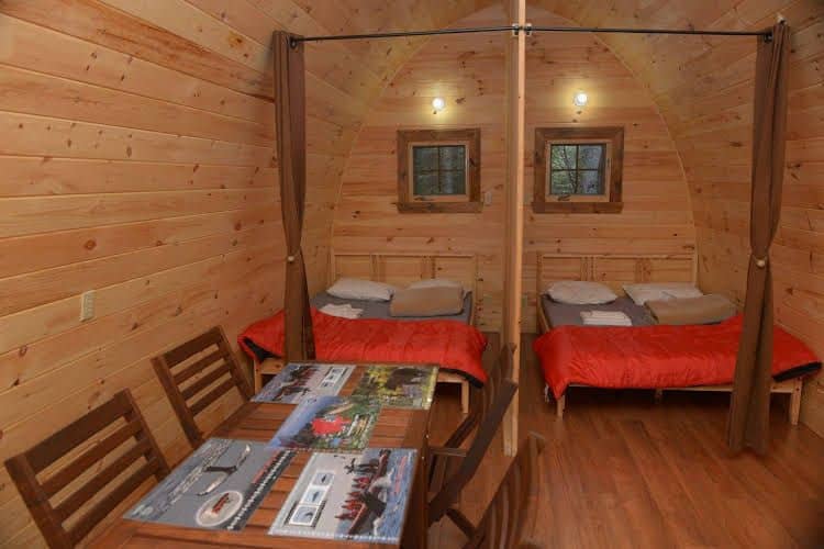Les Prets a Camper du Camping Tadoussac
