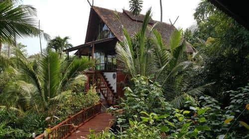 Thai style villa with private beach access Thai style villa with private beach access