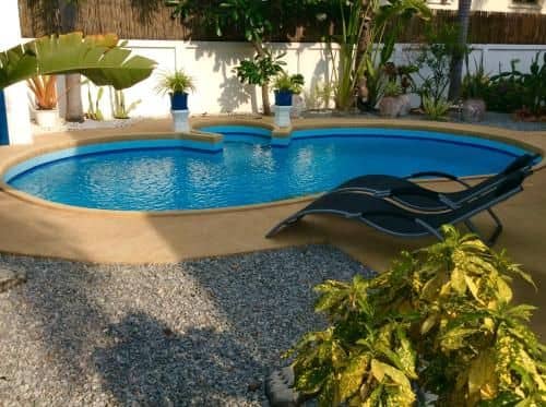 Natural Pool Villa