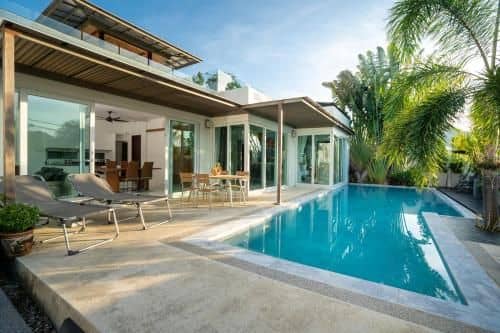 Tropical Pool Villa With Private Rooftop